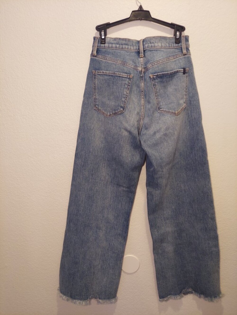 Joe's Jeans The Mia High Rise Wide Leg Ankle Raw Hem Jeans 26 - Picture 8 of 15